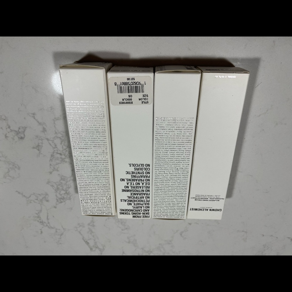 Grown Alchemist hand cream Persian rose Argan Extract (set of 4) brand new